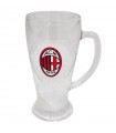 Boccale Birra in Vetro A.c. Milan in Vetro 680 ml Confezionata in scatola da regalo