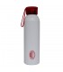 Borraccia in Alluminio con tappo in Plastica e Laccio in Silicone da 650ml a.c. milan