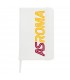 NOTES BIANCO MIS.14X9CM CON FOGLI A RIGHE BIANCHI A.S. ROMA