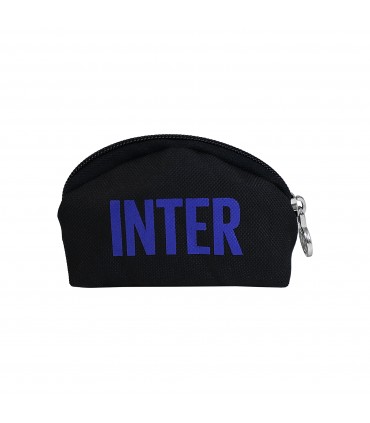 Portamonete Ecopelle con Zip F.C. Inter MISURA 10.5x7x5 cm