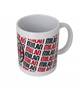 Tazza in Ceramica A.C. Milan con Interno Bianco confezionata in scatola da regalo