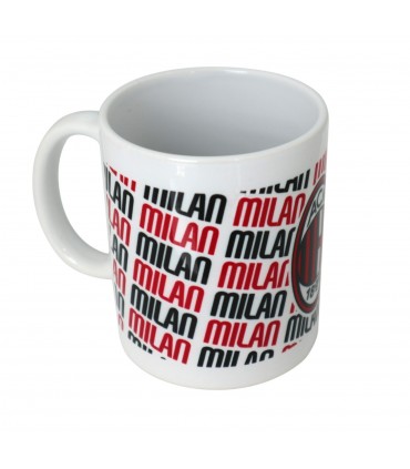Tazza in Ceramica A.C. Milan con Interno Bianco confezionata in scatola da regalo