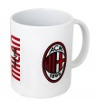 Tazza in Ceramica A.C. Milan con Interno Bianco confezionata in scatola da regalo