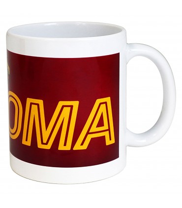 Tazza in Ceramica A.S. Roma  confezionata in scatola da regalo