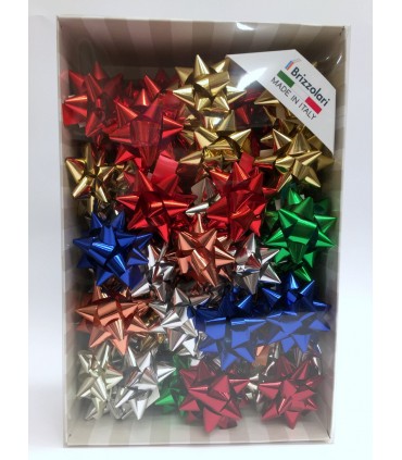 Coccarde Lucide  mm.19 conf. da 70 pz. ass.