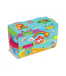 Dido' Poker 4x100 gr. COLORI ASSORTITI 100% naturale, realizzata CON farina di grano, acqua, sale e coloranti naturali.