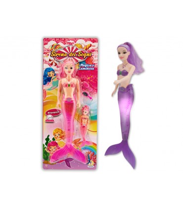 SIRENA DEI SOGNI MAGICA E LUMINOSA H.50 CM TEOREMA GIOCHI