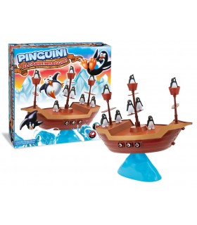 GIOCO IN SCATOLA TEOREMA  PINGUINI PIRATI ALL' ARREMBAGGIO