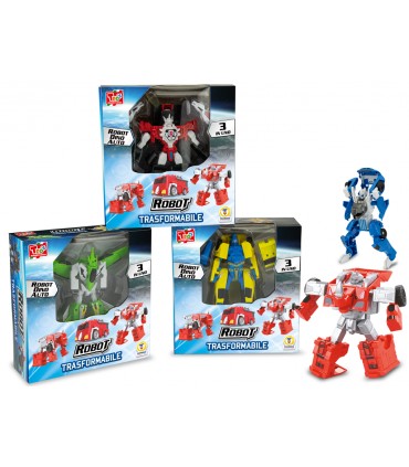 ROBOT TRASFORMABILI 3 IN 1 TEOREMA GIOCHI MODELLI ASSORTITI