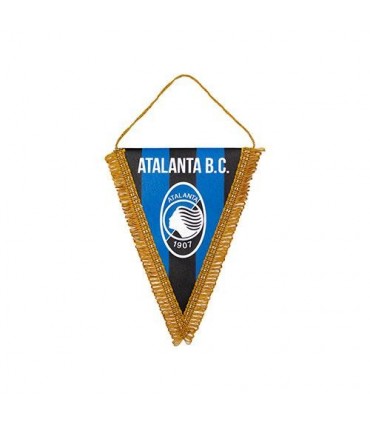 Gagliardetto Piccolo mis.17x14 cm con Logo Atalanta