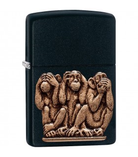 ZIPPO SIGNALS CON PLACCA 3D
