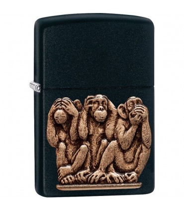 ZIPPO SIGNALS CON PLACCA 3D