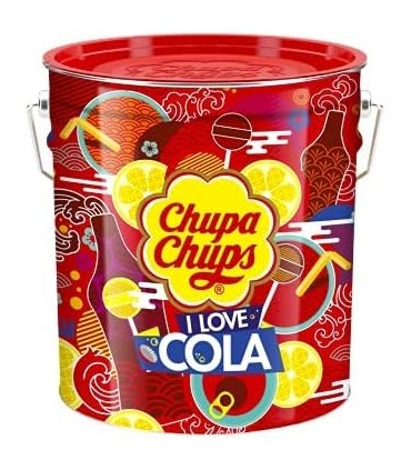 RICARICA CHUPA CHUPS COLA BARATTOLO DA 150 PZ.