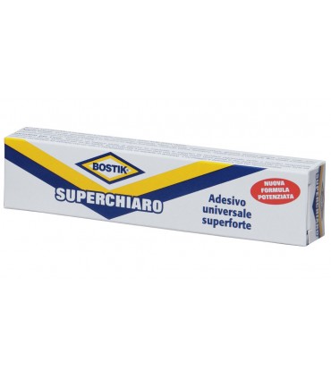 BOSTIK SUPERTRASPARENTE ADESIVO UNIVERSALE TUBO DA 15G