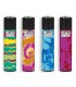 Accendino Clipper LARGE TIE DIE 1  conf. 48 pz. assortito con 4 grafiche