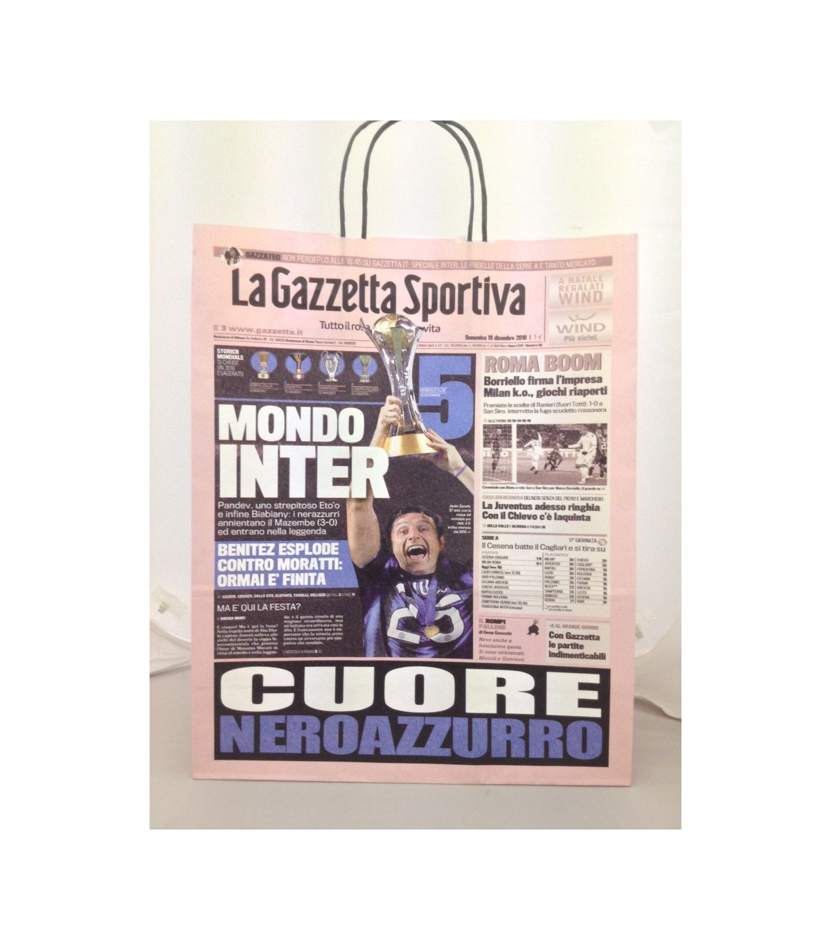 Buste Regalo Carta Gazzetta dello Sport Inter conf. 12 pz.