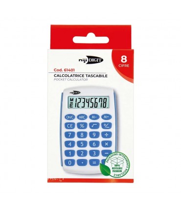 Calcolatrice Elettronica Niji 8 Cifre