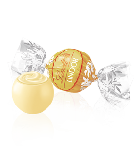 BOULES LINDOR LINDT LATTE BIANCO 12g. BUSTA DA 1000 kG. (80 pz.)