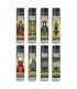 Accendino Clipper Large OMENS ESPOSITORE  da 144 pz. assortito con 8 grafiche