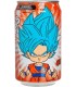 OCEAN BOMB DRAGON BALL GOKU Saiyan Blu BEVANDA FRIZZANTE AL GUSTO ARANCIA LATTINA DA 330ML