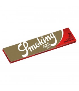 Cartina Smoking lunga Oro conf. da 50 pz.
