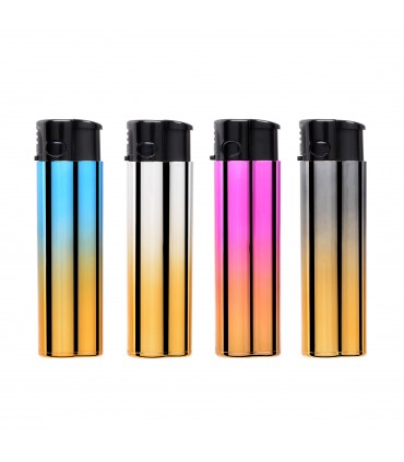 Accendino ELETTRONICO Atomic Festival TURBO JETFLAME Mod. TONE conf. 24 pz. assortito con 4 grafiche