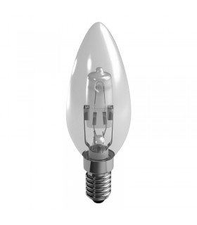 Lampadina Duracell Halogen Candela Passo Piccolo E14 potenza 42 Watt resa 55 Watt