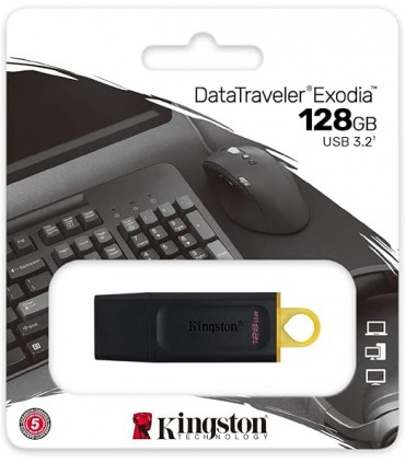 Chiavetta USB 3.2 Kingston da 128 gb EXODIA