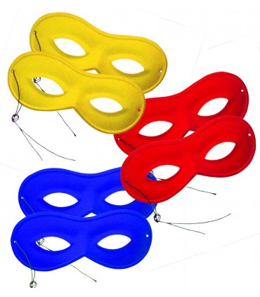 Mascherine  in tessuto colori assortiti