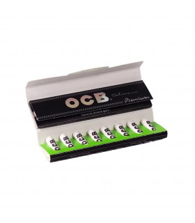 Cartina OCB SLIM PREMIUM 32 FOGLIETTI + 8 ACTIV'TIPS SLIM CONF.20 PZ.