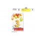 BIGLIETTO CROMO COMPLEANNIO BIMBI 3 ANNI CON GLITTER CONF. 6 PZ. ASSORTITI