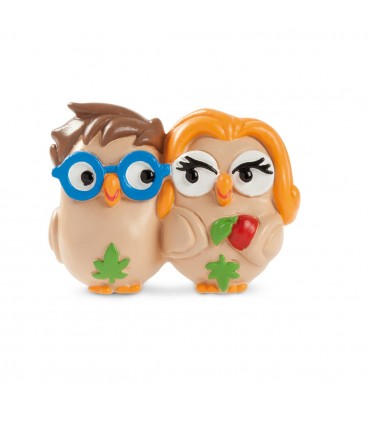 Statua Goofi Egan in Ceramica "Fred&Ginger" mis.8x10