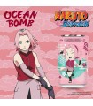 BEVANDA OCEAN BOMB NARUTO SHIPPUDEN SAKURA BEVANDA FRIZZANTE AL GUSTO DI LITCHI LATTINA DA 330ML  1PZ