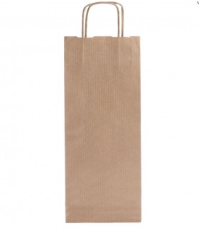 Buste portabottiglie colore Avana   Conf. da 25 pz.