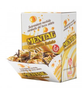 MENTAL CARAMELLO SALATO DISPLAY DA 650 G ( 234 PZ. CIRCA)