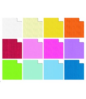 Carta Regalo Rex Sadoch tinta unita LIGHT Conf.da 50 fogli COLORI ASSORTITI