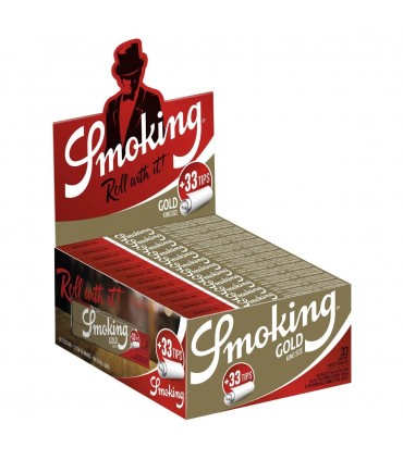 Cartina Smoking Oro KS Lunga + Filtri conf. da 24 pz.