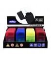 Accendino ELETTRONICO ATOMIC  AT-Square Jet 2-Tone Rubber Turbo conf. 20 pz. assortito con 4 colori