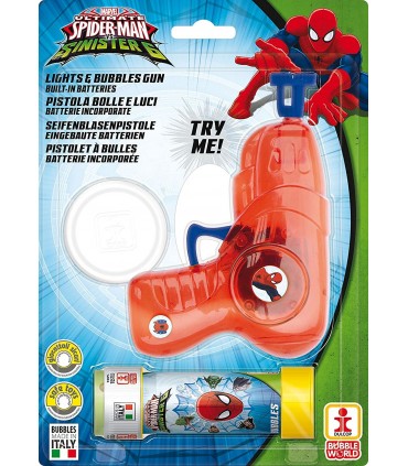 Pistola spara bolle Spiderman