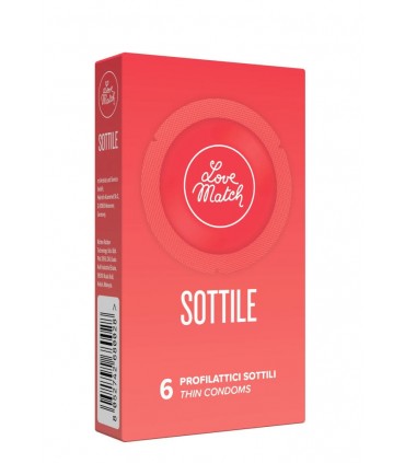 LOVE MATCH SOTTILE 6 PZ COMPATIBILE PER DISTRIBUTORI AUTOMATICI