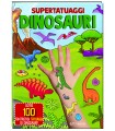 EDICART SUPERTATUAGGI GIOCA E IMPARA CON OLTRE 100 FANTASTICI TATUAGGI DINOSAURI LIBRICINI da 20 Pagine assortiti come da foto