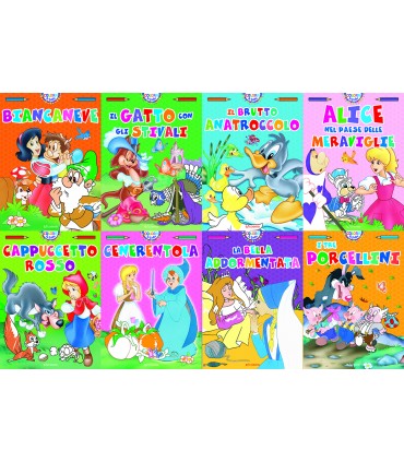 EDICART COLORI MAGICI COLORA GIOCA E IMPARA CON LIBRICINI da 12 Pagine assortiti come da foto