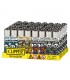 Accendino Clipper LARGE PANDA WARRIOR conf. 48 pz. assortito con 4 grafiche