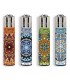 Accendino Clipper LARGE MANDALA conf. 48 pz. assortito con 4 grafiche