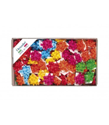 Coccarde in carta conf. 100 pz. ass. MM 6.5