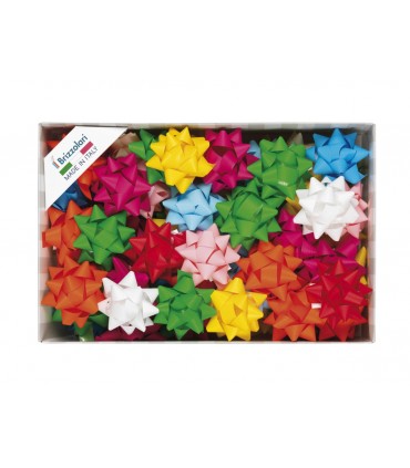 Coccarde in carta   mm.19 conf. da 70 pz. colori assortiti chiari