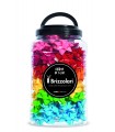 Coccarde Lucide Brizzolari Diametro 6S mm Barattolo 70 pz. colori pastello