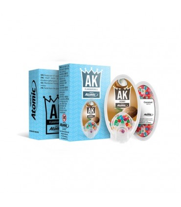 PALLINE AROMATIZZATE  COCCO AROMA KING PER FILTRO ASTUCCIO DA 100 PALLINE CONF. 5 PZ.