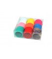 elastici Fermacoda per Capelli Le Kikke Diam. 5.5 spessore 0.8 cm colori assortiti  conf. 60 pz.
