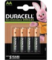 PILE DURACELL STILO RICARICABILI 4 PZ. 2500MAH